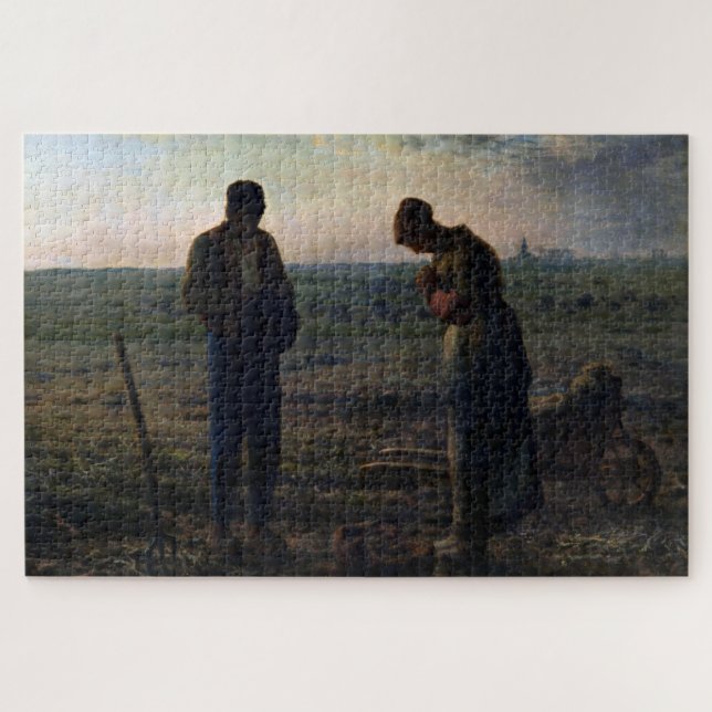 Puzzle Angelus, Jean-Francois Millet (Horizontal)