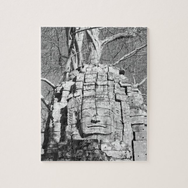 Puzzle Angkor Camboya, Cabeza Ta Som Templo (Vertical)