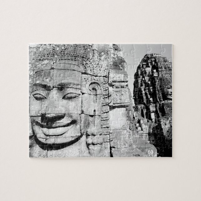 Puzzle Angkor Camboya, Cabezas El Bayon (Horizontal)