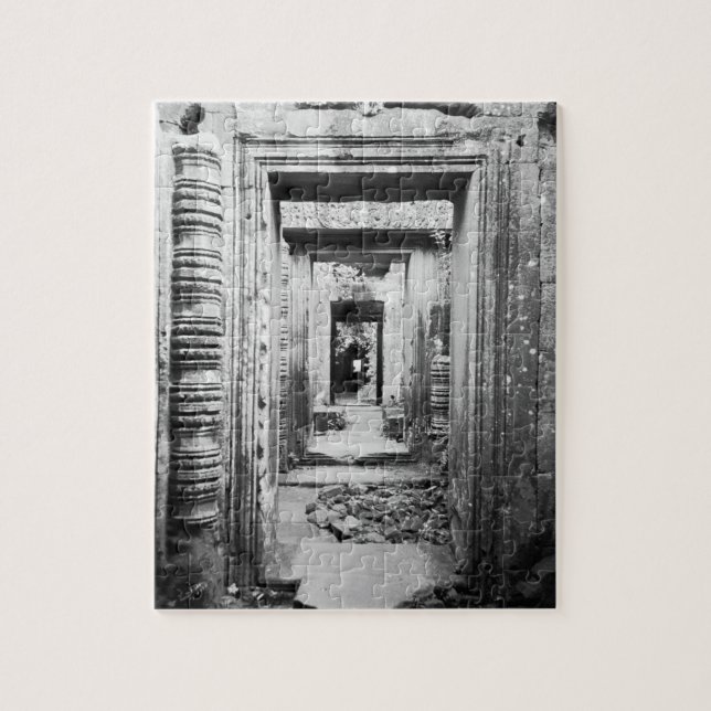 Puzzle Angkor Camboya, puertas Preah Khan (Vertical)