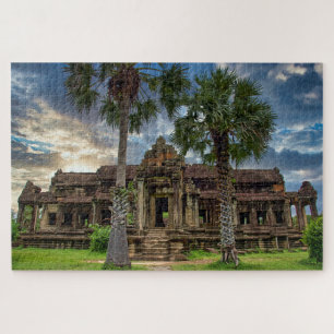 Puzzle Angkor Wat Templo Khmer Camboyano