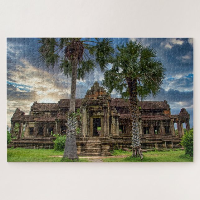 Puzzle Angkor Wat Templo Khmer Camboyano (Horizontal)