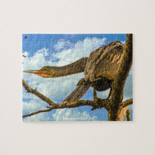 Puzzle Anhinga Pájaro Serpiente Florida