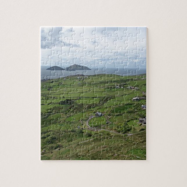 Puzzle Anillo de la vista al mar del irlandés de Kerry (Vertical)