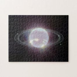 Puzzle Anillos JWST del planeta Neptuno