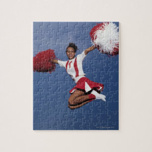Puzzle Animadora en el aire