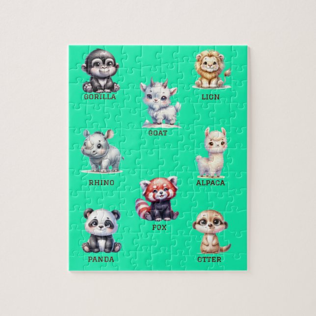 Puzzle Animal (Vertical)