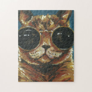 Puzzle Animal de Dapper  Gatitos En Lentes De Sol