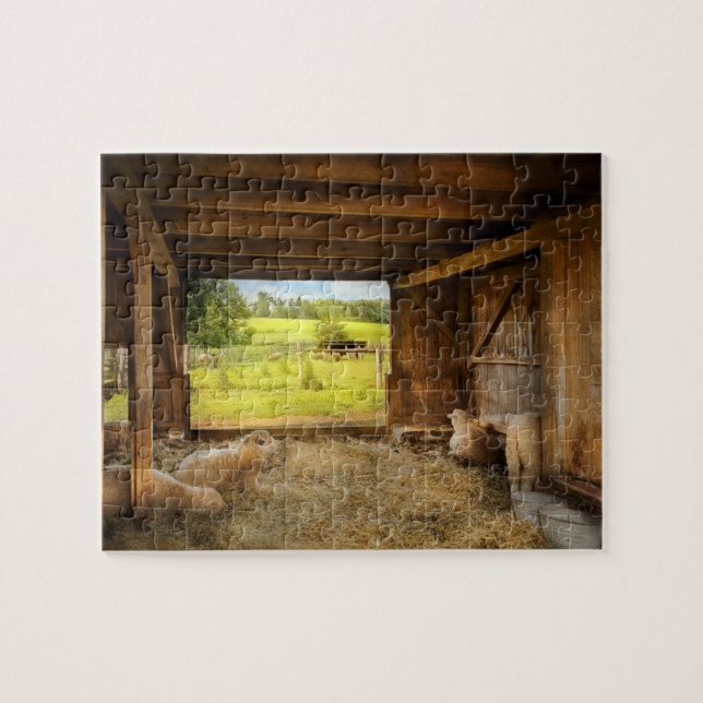 Puzzle Animal - Oveja - Contando ovejas (Horizontal)