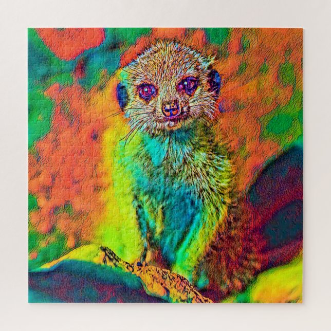 Puzzle AnimalColor_Meerkat_015 (Vertical)