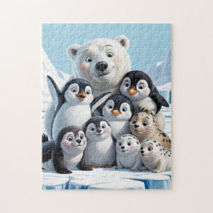 Puzzle Animales Árticos