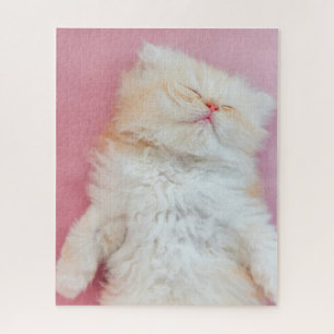 Puzzle Animales de bebé más afectados Agradable Gatito