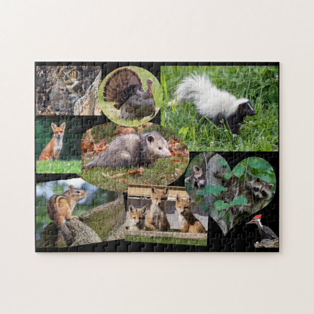 Puzzle Animales De Cuta Para Niños (Horizontal)