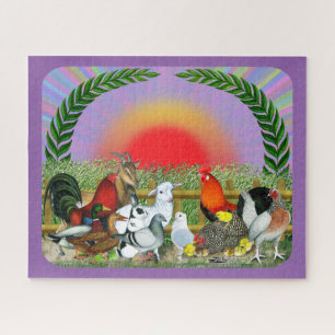 Puzzle Animales de granja