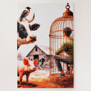 Puzzle Animales de granja