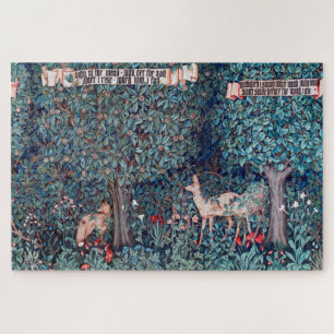 Puzzle Animales en el bosque, William Morris