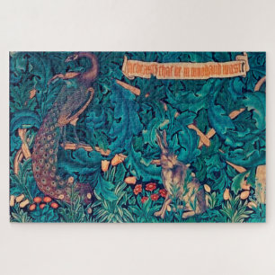 Puzzle Animales en el bosque, William Morris
