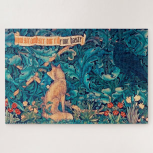 Puzzle Animales en el bosque, William Morris Jigsaw Puzzl