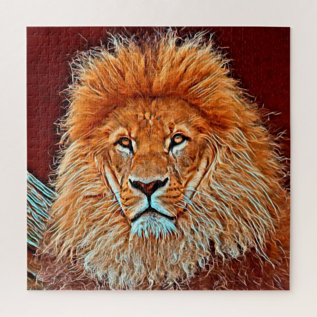 Puzzle AnimalMix_Lion_009_by_JAMColors (Vertical)