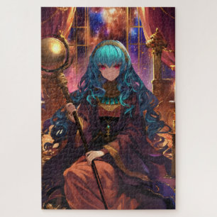 Puzzle Anime Chica Magicie Fantasy