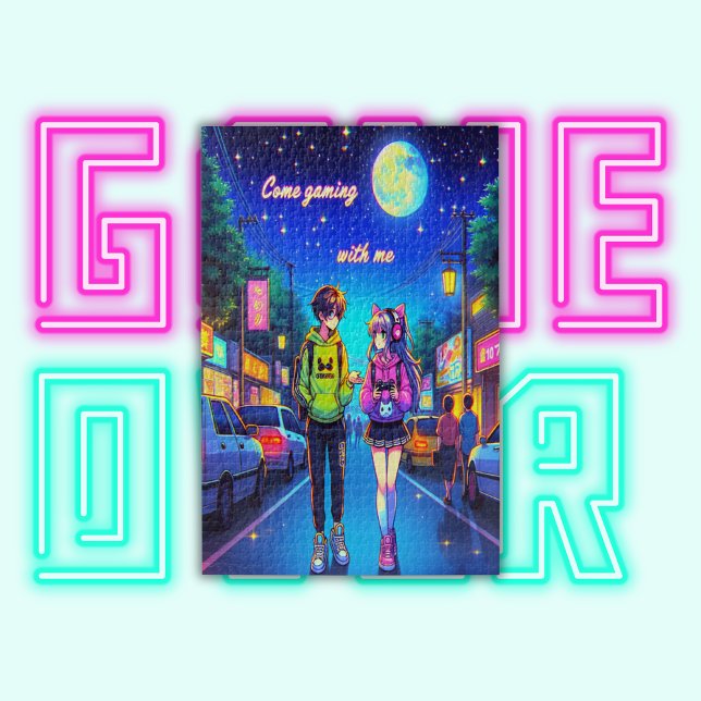 Puzzle Anime Come Gaming with Me | (Subido por el creador)