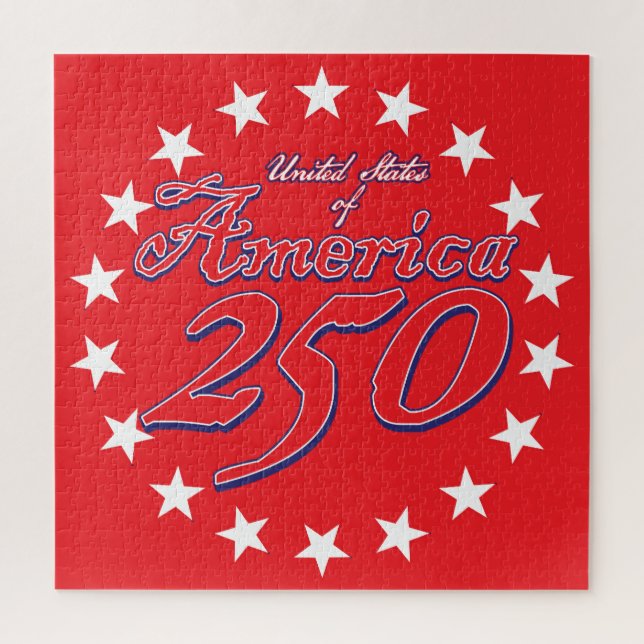 Puzzle Aniversario 250 de América (Vertical)