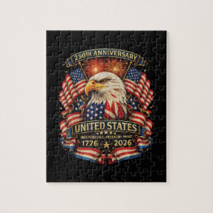 Puzzle Aniversario 250 del Independencia de EE. UU. 1776 