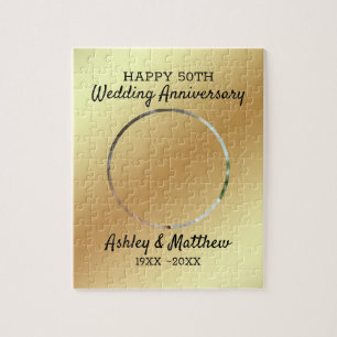 Puzzle Aniversario de la foto del personalizado 