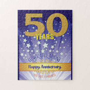 Puzzle Aniversario de recuperación de 50 años Número en n