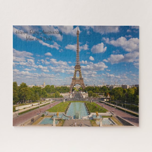 Puzzle Aniversario de Ruby. (Horizontal)