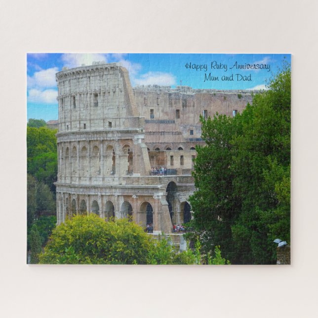 Puzzle Aniversario de Ruby. (Horizontal)