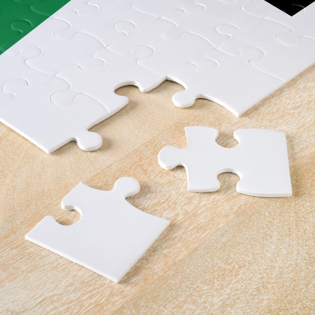 Puzzle Ankh rojo, negro y verde (Lado)