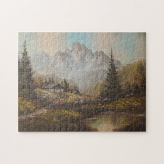 Puzzle Ann Hayes Pintando Sueño Baviera