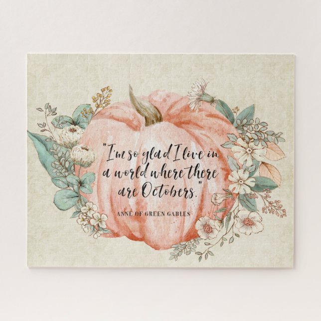 Puzzle Anne de Green Gables Octubre Cita (Horizontal)