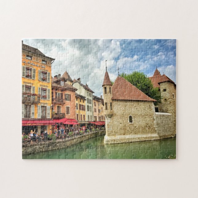 Puzzle Annecy, Alpes franceses (Horizontal)