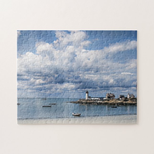Puzzle Annisquam Lighthouse, Gloucester MA c1904 (Horizontal)