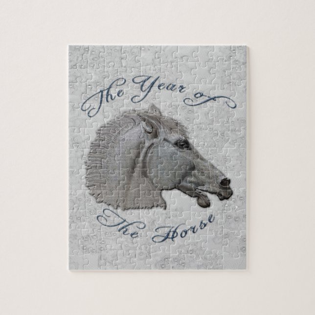 Puzzle Año de la mitología griega del caballo (Vertical)