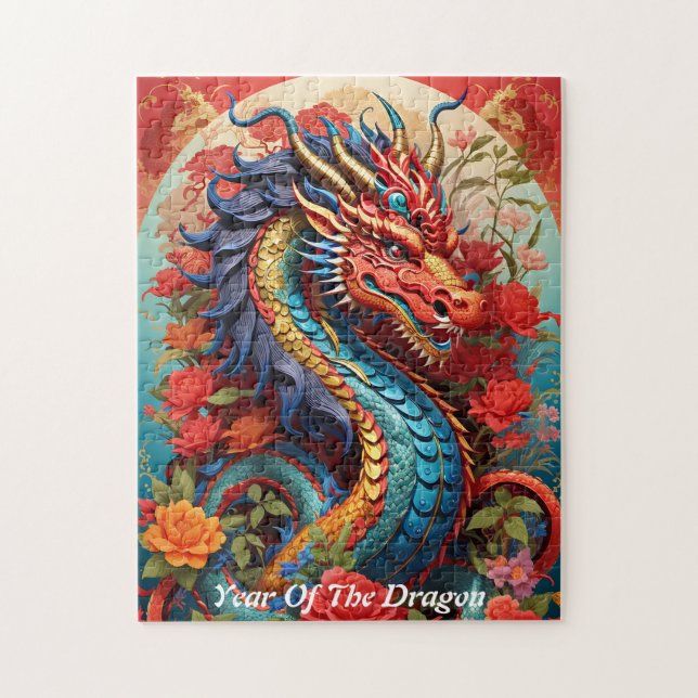Puzzle Año del dragón (Vertical)