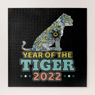 Puzzle Año Nuevo Chino 2022 - Tigre Blanco