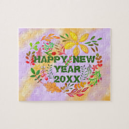 PUZZLE AÑO NUEVO FELIZ PERSONALIZADO 20XX