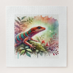 Puzzle Anolis de rueda 100724AREF114 - Watercolor
