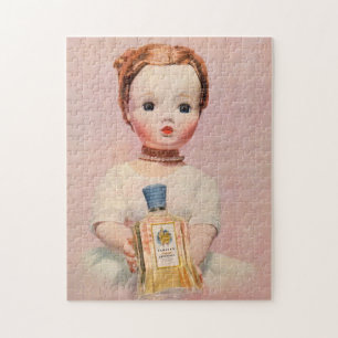 Puzzle Años 1950 Yardley y Madame Alexander doll
