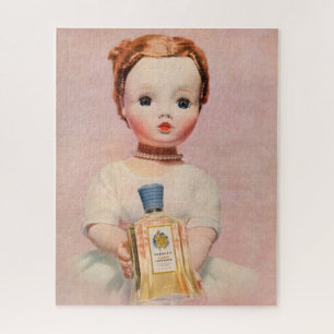 Puzzle Años 1950 Yardley y Madame Alexander doll