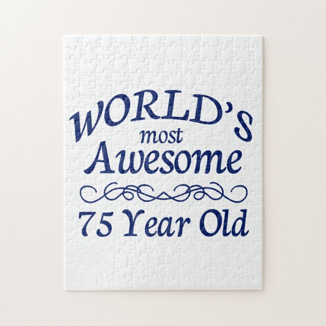 Puzzle Años más impresionantes del mundo los 75 (Vertical)