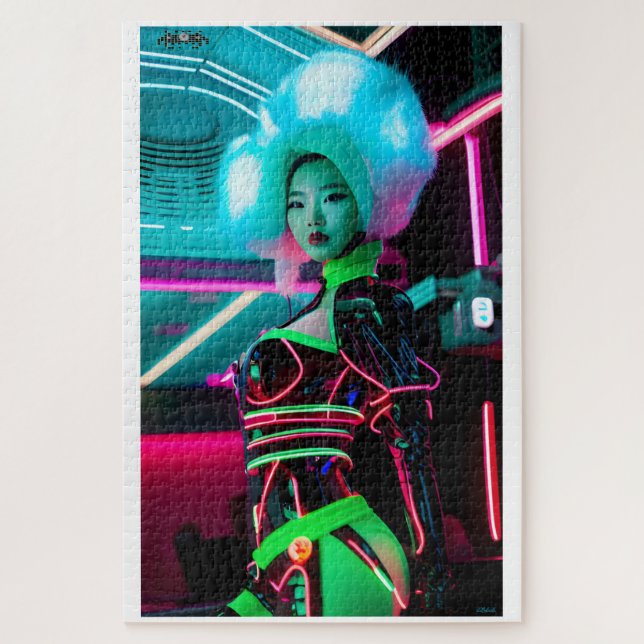 Puzzle Another Victim of the New TRON Fashions (Vertical)