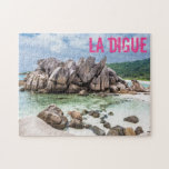 Puzzle Anse Cocos Seychelles La Digue Beach<br><div class="desc">Anse Cocos Seychelles La Digue Beach recuerdo de vacaciones o regalo para los viajeros.</div>