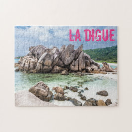 Puzzle Anse Cocos Seychelles La Digue Beach