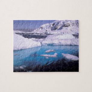 Puzzle Antártida. Expedición a través de paisajes de hiel