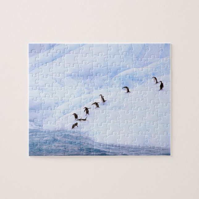Puzzle Antártida, Península Antártica. Penacho (Horizontal)