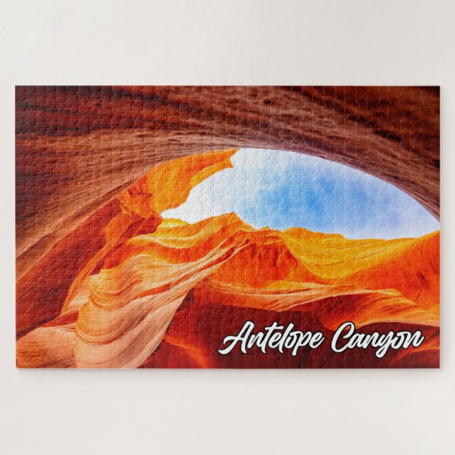 Puzzle Antelope Canyon, Page, Arizona, EE. UU. (Horizontal)